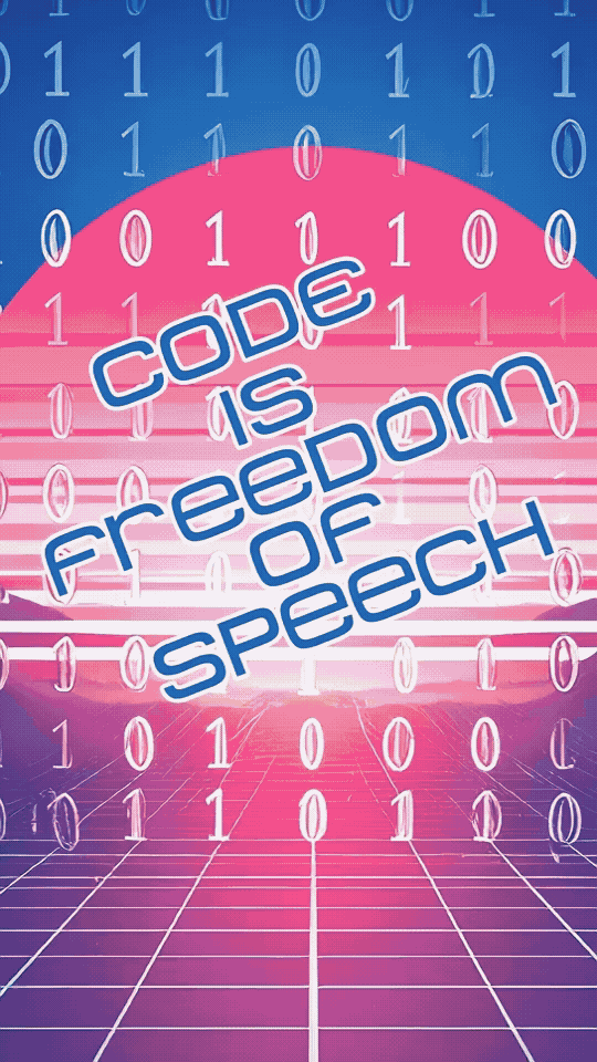 Code Is Freedom Of Speech #17
